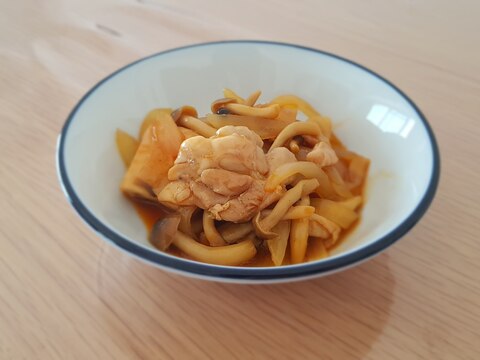 鶏もも肉のコチュジャン炒め